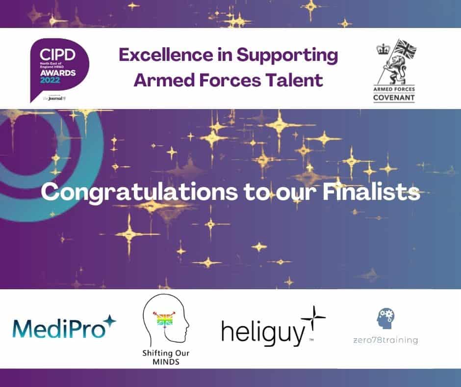 Excellence in Supporting Armed Forces Talent award